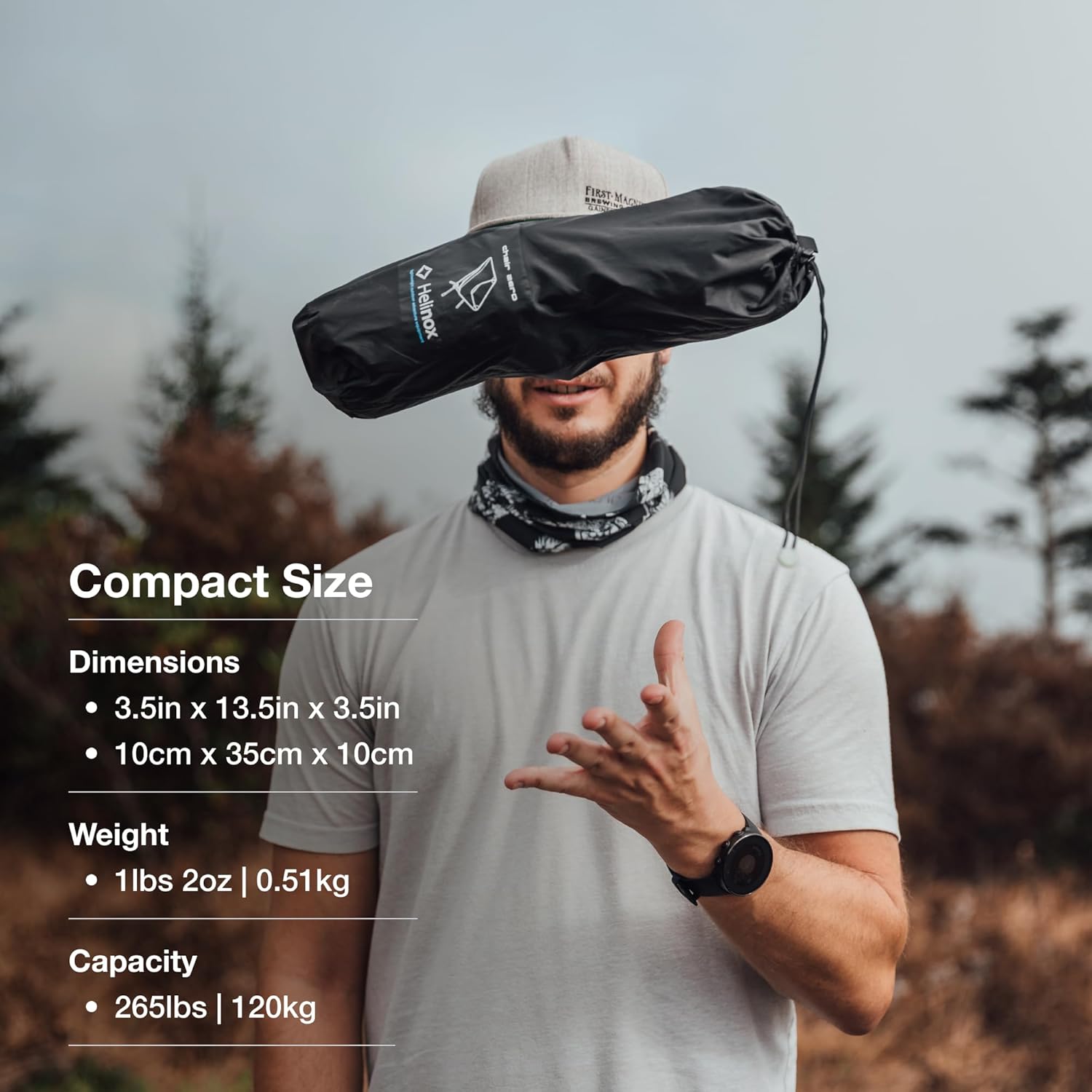 Helinox Chair Zero Ultralight Compact Camping Chair - Image 4